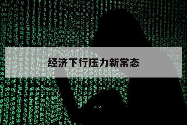 经济下行压力新常态（宏观经济下行压力）