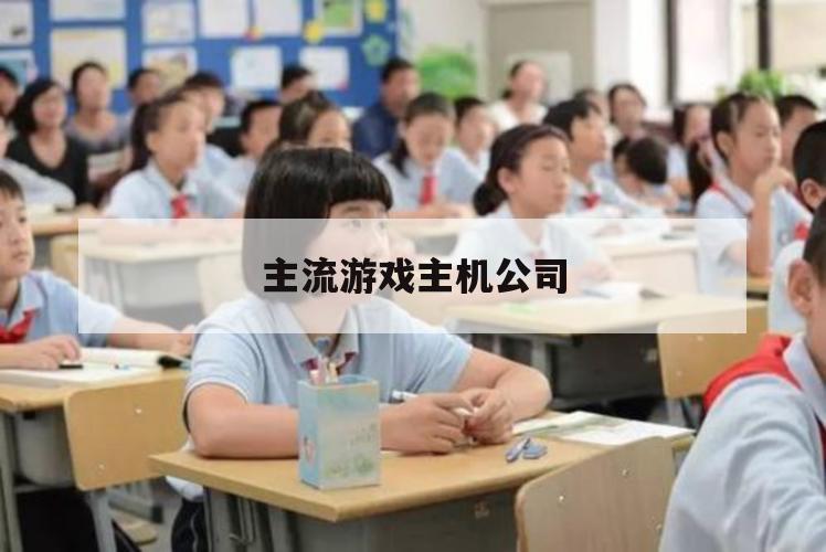 主流游戏主机公司（国内的主机游戏公司）