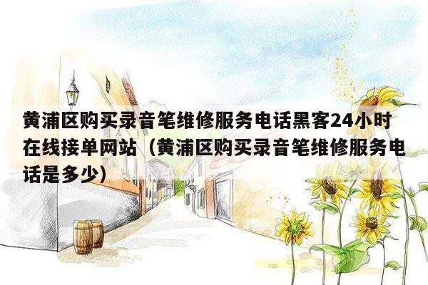 黄浦区购买录音笔维修服务电话黑客24小时在线接单网站（黄浦区购买录音笔维修服务电话是多少）